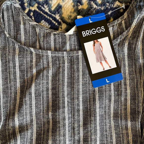Briggs Tiered Linen Blend Dress Bundle - Picture 2 of 3